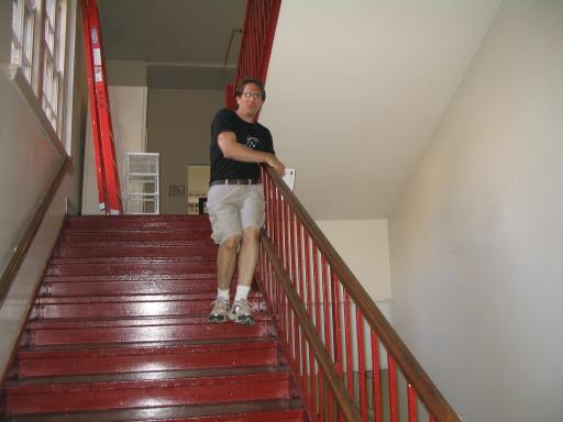 Not Sliding On The Bannisters.Jpg